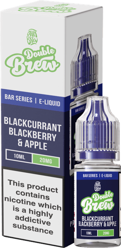 Ohm Brew Double Brew Bar Salts Blackcurrant Blackberry Apple 5mg