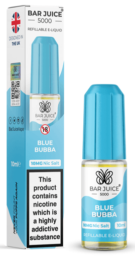 Bar Juice 5000 Nic Salt E-liquid Blue Bubba 10mg