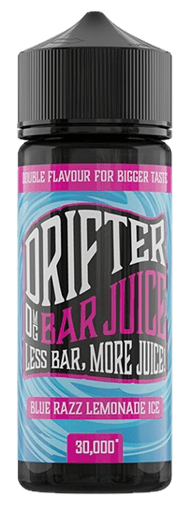 Drifter Bar Juice 100ml Shortfill E-Liquids Blue Razz Lemonade Ice 100ml