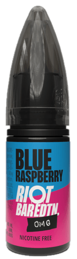 Riot Bar EDTN Nic Salt E-Liquids Blue Raspberry 0mg