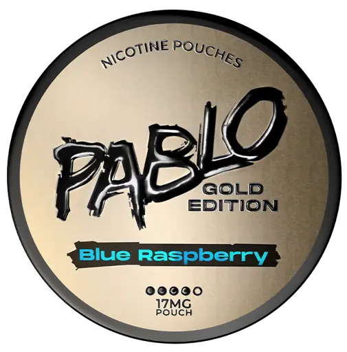 Pablo Gold Edition Nicotine Pouches Blue Raspberry 17mg