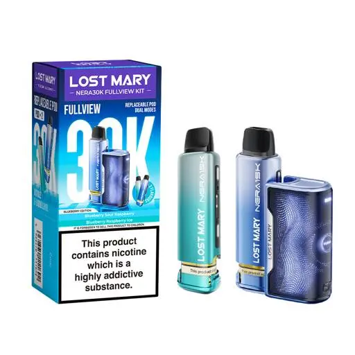 Lost Mary Nera 30K Fullview Prefilled Pod Kit Blueberry Edition