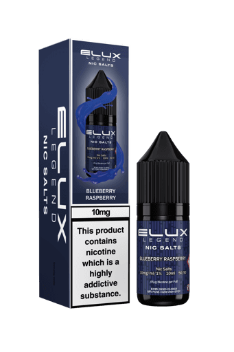Elux Legend Nic Salt E-liquid Blueberry Raspberry 10mg