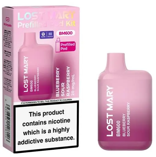 Lost Mary BM600 Prefilled Pod Vape Kit