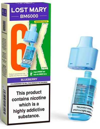Lost Mary BM6000 Prefilled Pods Blueberry