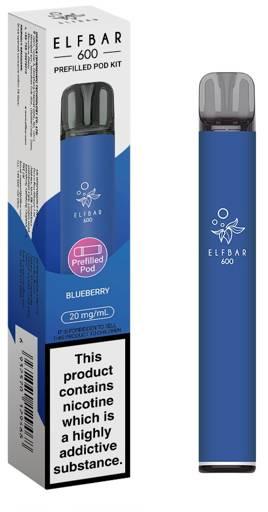 Elf Bar 600 Prefilled Pod Kit Blueberry