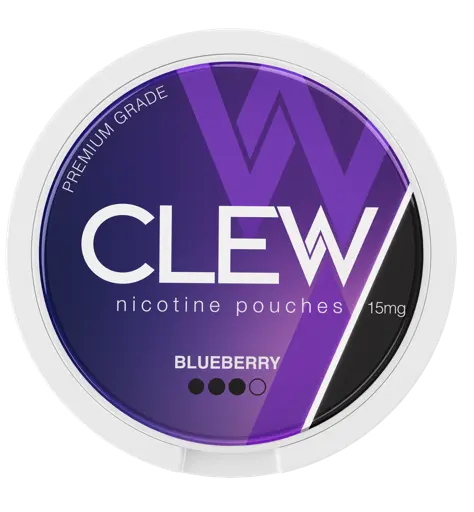 Clew Nicotine Pouches Blueberry 15mg