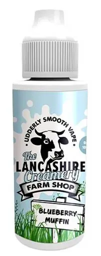 The Lancashire Creamery - 100ml Shortill E-Liquids Blueberry Muffin