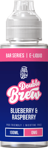 Ohm Brew Double Brew Bar Series Shortfills Blueberry & Raspberry