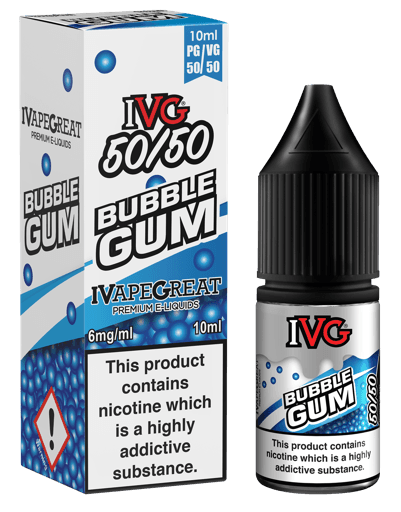 IVG 50/50 E-Liquids Bubblegum 12mg