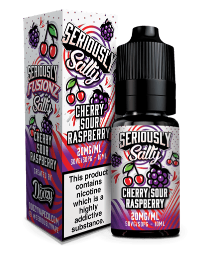 Seriously Fusionz Nic Salt E-Liquids Cherry sour Raspberry 5mg