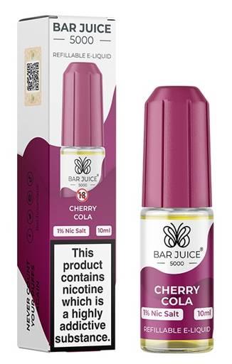Bar Juice 5000 Nic Salt E-liquid Cherry Cola 10mg