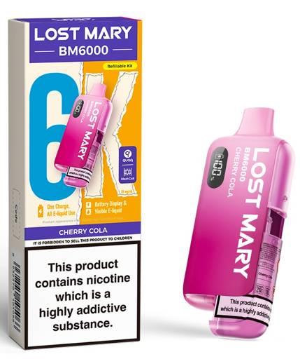 Lost Mary BM6000 Prefilled Pod Kit Cherry Cola