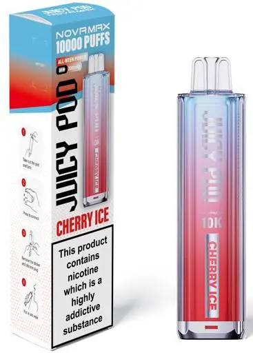 Juicy Pod Novamax 10K Prefilled Pod Kit Cherry Ice