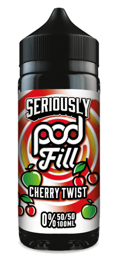 Seriously Pod Fill 100ml Shortfills Cherry Twist 100ml