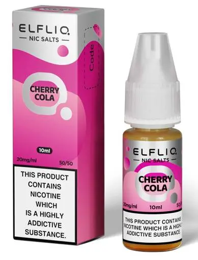 Elf Bar Elfliq Nic Salt E-Liquid Cherry Cola 20mg