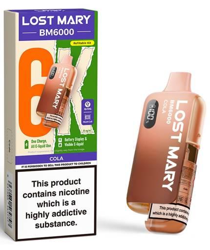 Lost Mary BM6000 Prefilled Pod Kit Cola