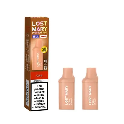 Lost Mary BM600 Prefilled Vape Pods Cola