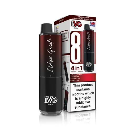 IVG 2400 Prefilled Pod Vape Kit Cola Edition