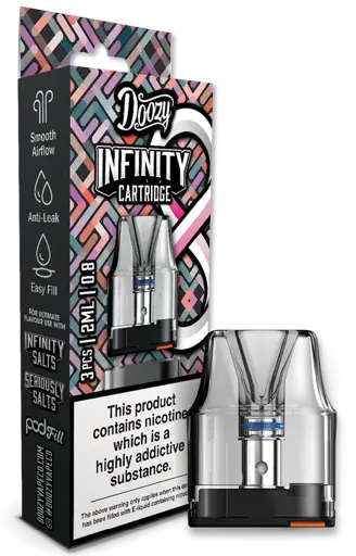 Doozy Infinity Replacement Pods 0.8 (3pk)