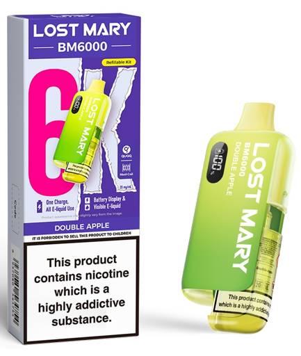 Lost Mary BM6000 Prefilled Pod Kit Double Apple