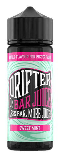 Drifter Bar Juice 100ml Shortfill E-Liquids Sweet Mint 100ml