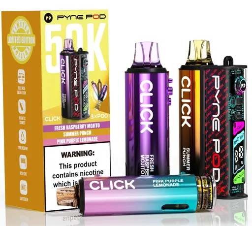 Pyne Pod Click 50K Prefilled Pod Kit Drinks Edition