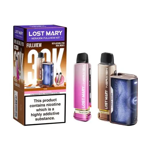 Lost Mary Nera 30K Fullview Prefilled Pod Kit Drinks Edition