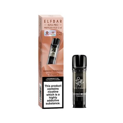 Elf Bar Elfa Pro Prefilled Pods Snoow Tobacco