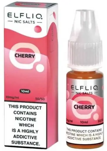 Elf Bar Elfliq Nic Salt E-Liquid Cherry 10mg
