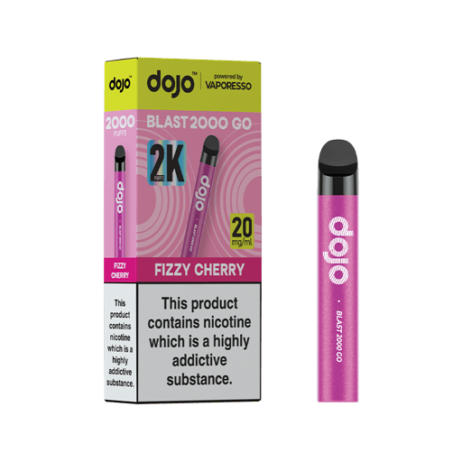 Vaporesso Dojo Blast 2000 Go Prefilled Pod Kit Fizzy Cherry
