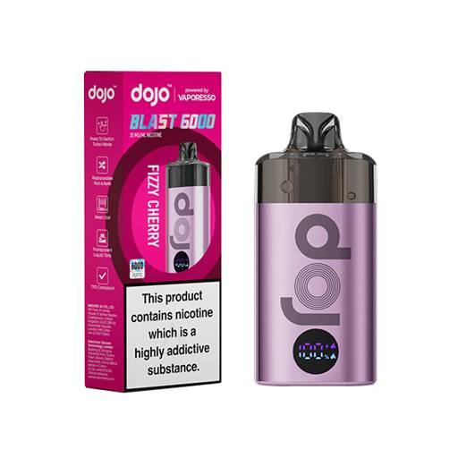 Vaporesso Dojo Blast 6000 Prefilled Pod Vape Kit Fizzy Cherry 20mg kit
