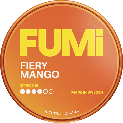 FUMi Nicotine Pouches Fiery Mango 8mg (4/6)