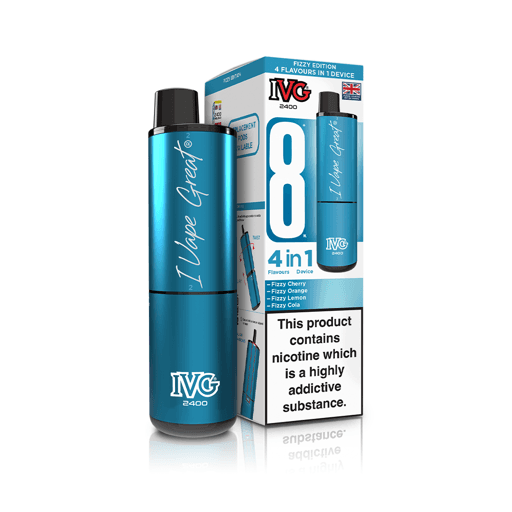IVG 2400 Prefilled Pod Vape Kit Fizzy Edition