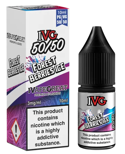 IVG 50/50 E-Liquids Forrest Berries Ice 12mg