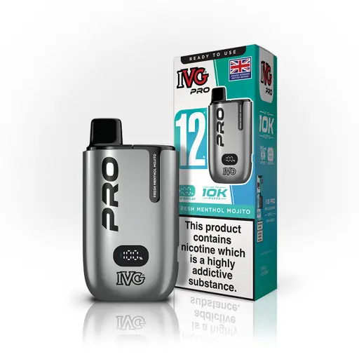 IVG Pro 12 Prefilled Pod Vape Kit Fresh Menthol Mojito