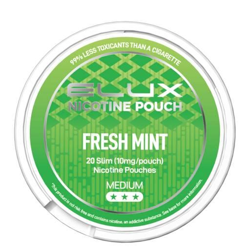 Elux Nicotine Pouches Fresh Mint 10mg