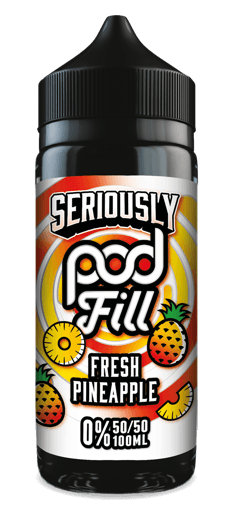 Seriously Pod Fill 100ml Shortfills Fresh Pineapple 100ml