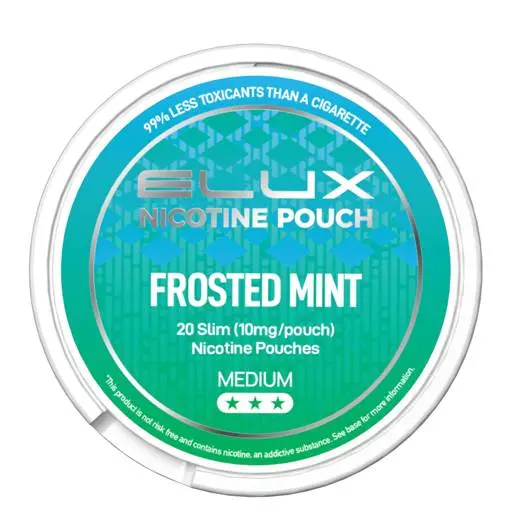 Elux Nicotine Pouches Frosted Mint 10mg