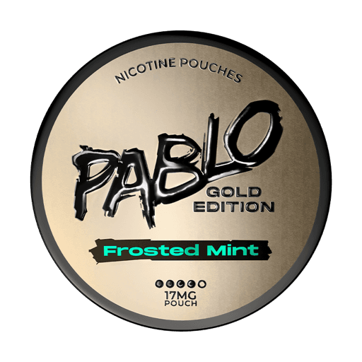 Pablo Gold Edition Nicotine Pouches Frosted Mint 17mg