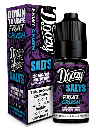 Doozy Salts Nicotine Salt E-Liquids Fruit Crush 10mg