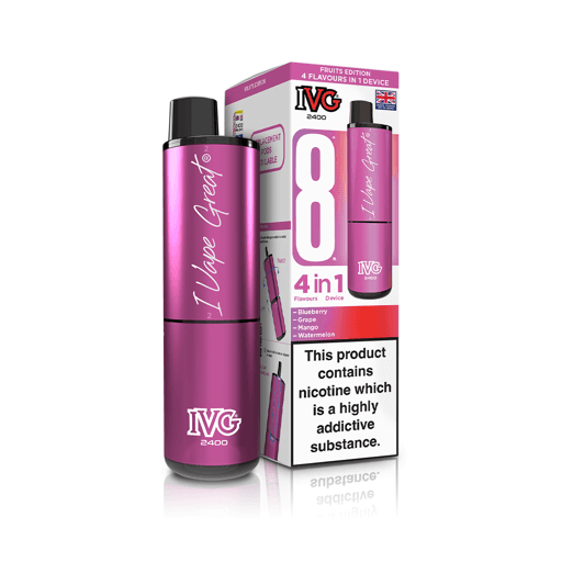 IVG 2400 Prefilled Pod Vape Kit Fruits Edition