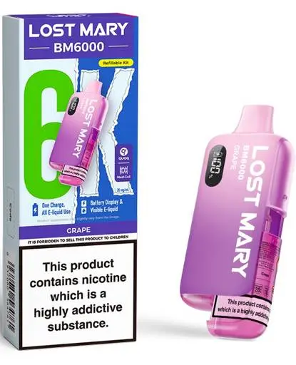 Lost Mary BM6000 Prefilled Pod Kit Grape