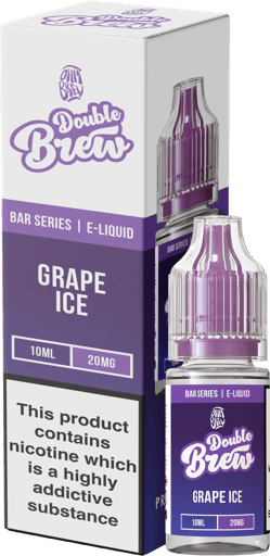 Ohm Brew Double Brew Bar Salts Grape Ice 5mg