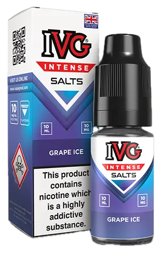 IVG Intense Salts Grape Ice 10mg