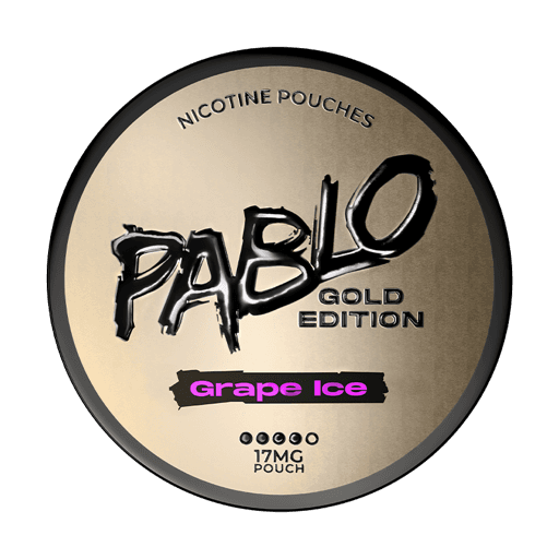 Pablo Gold Edition Nicotine Pouches Grape Ice 17mg
