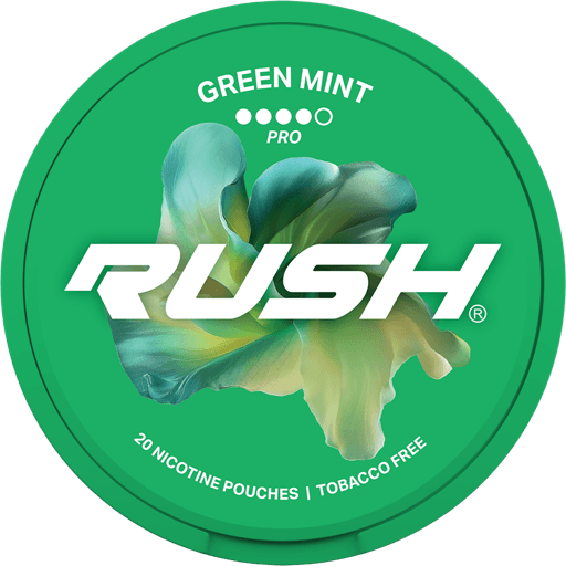 Rush Nicotine Pouches Green Mint 16mg