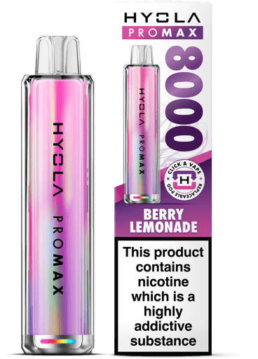 Hyola Pro Max 8000 Prefilled Pod Kit Berry Lemonade