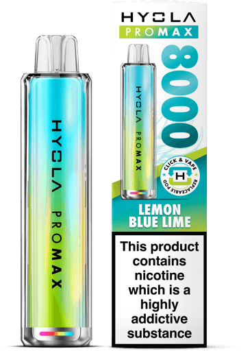 Hyola Pro Max 8000 Prefilled Pod Kit lemon Blue Lime