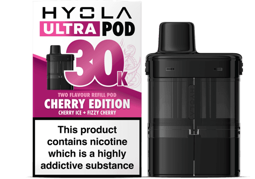 Hyola Ultra 30k Prefilled Pods Cherry Edition